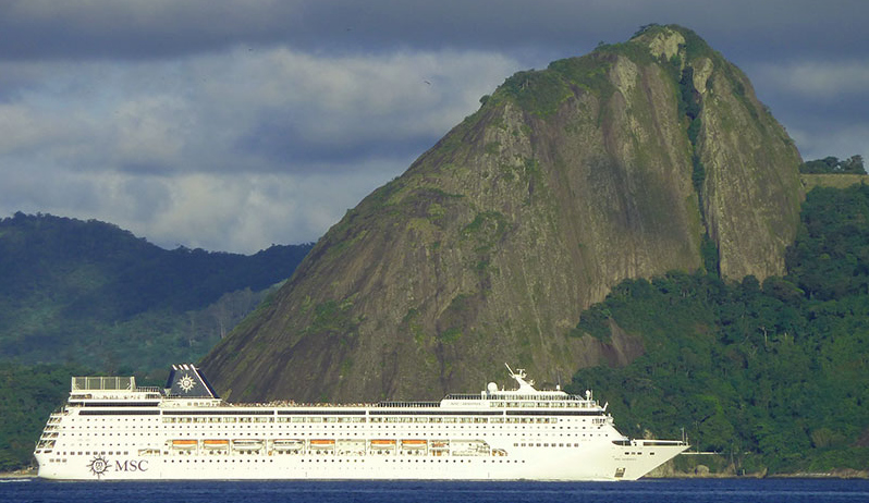 Cool cruise from Rio-de-Janeiro to Ilha Bela at March for only 213 CAD!