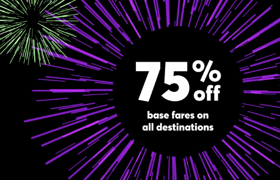 AAA! 75% off base fare on all destinations from Flair! Flights from different Canadian cities to Mexico from C$83 CAD including GST⚡️
