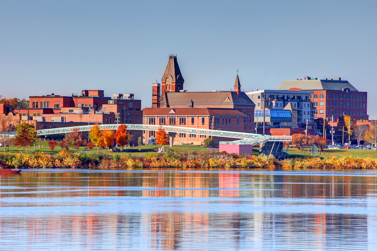 Save up to 50% OFF base fares to Fredericton from Calgary and Toronto!